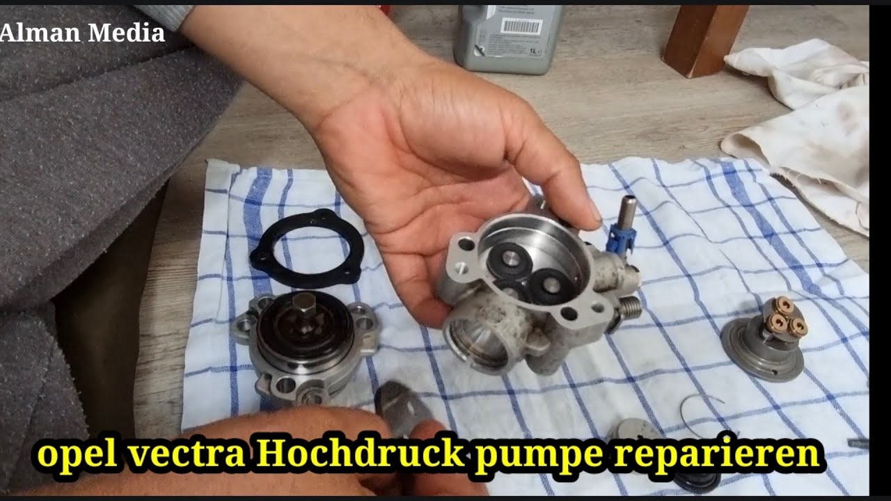 opel vectra Hochdruck pumpe reparieren ,teil 2