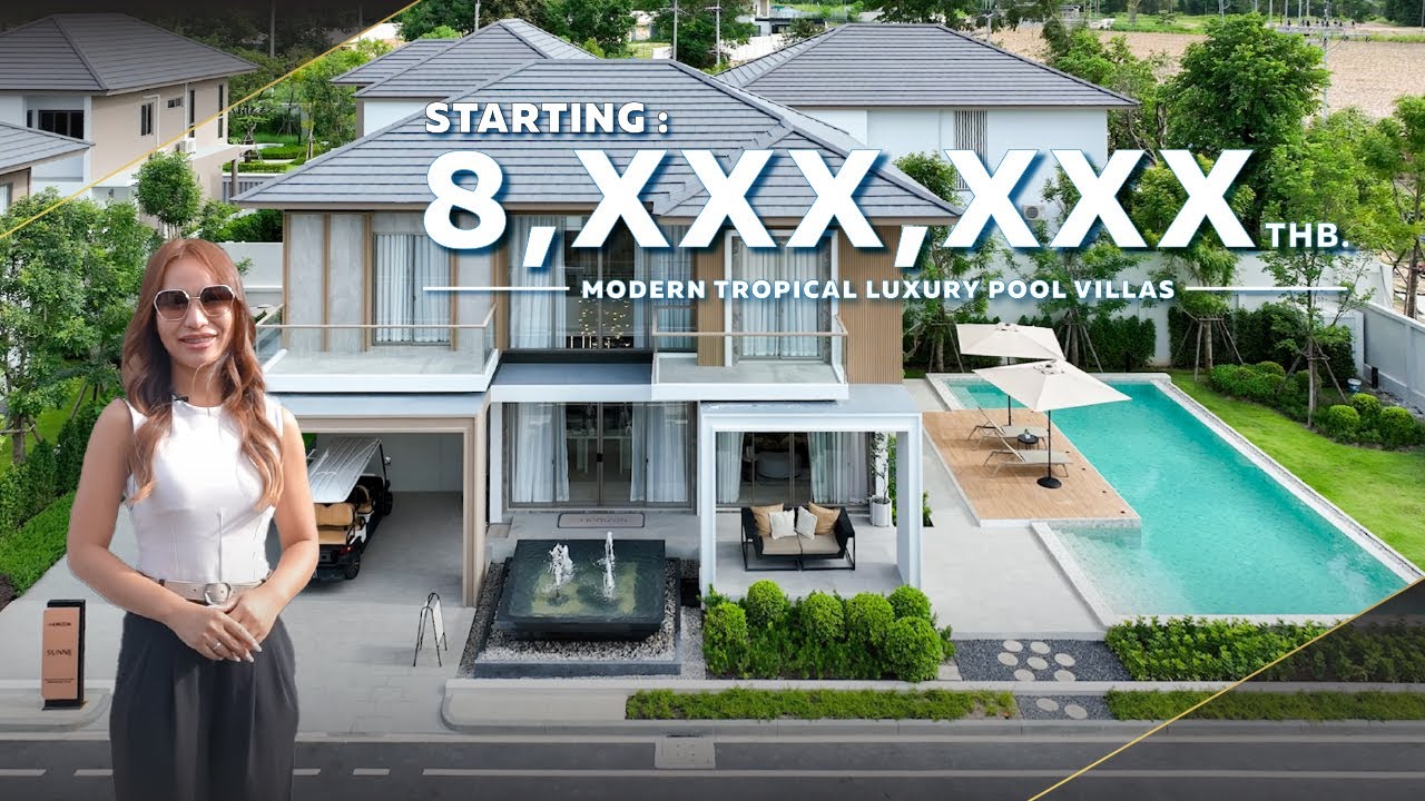 Horizon By Patta รีวิวบ้านหรูพัทยา 4นอน 4น้ำ สไตล์โมเดิร์นทรอปิคอล