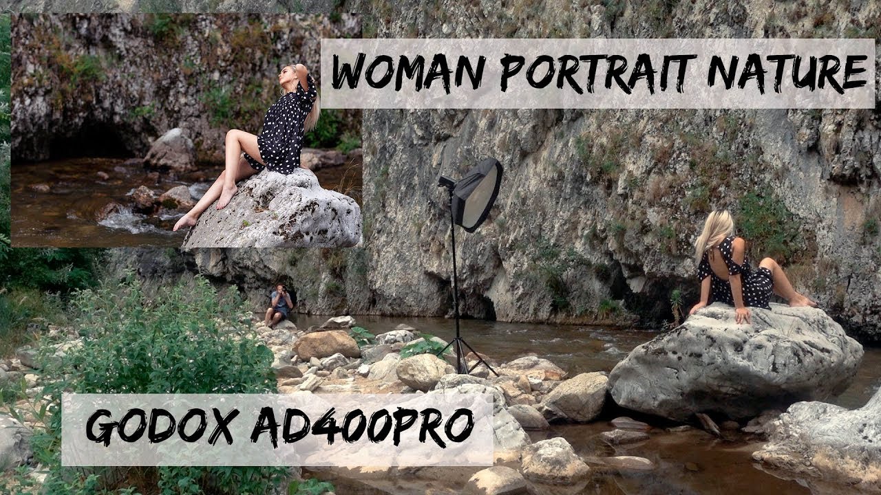 Women in Nature Reference Photoshoot Godox AD400pro  EOS R with 135 f2 / 85mm1.2