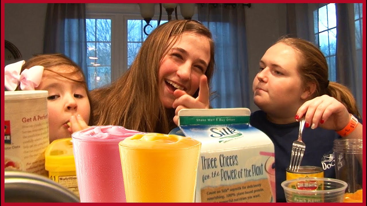 Doing Gross Smoothie Challenge With My Friend
