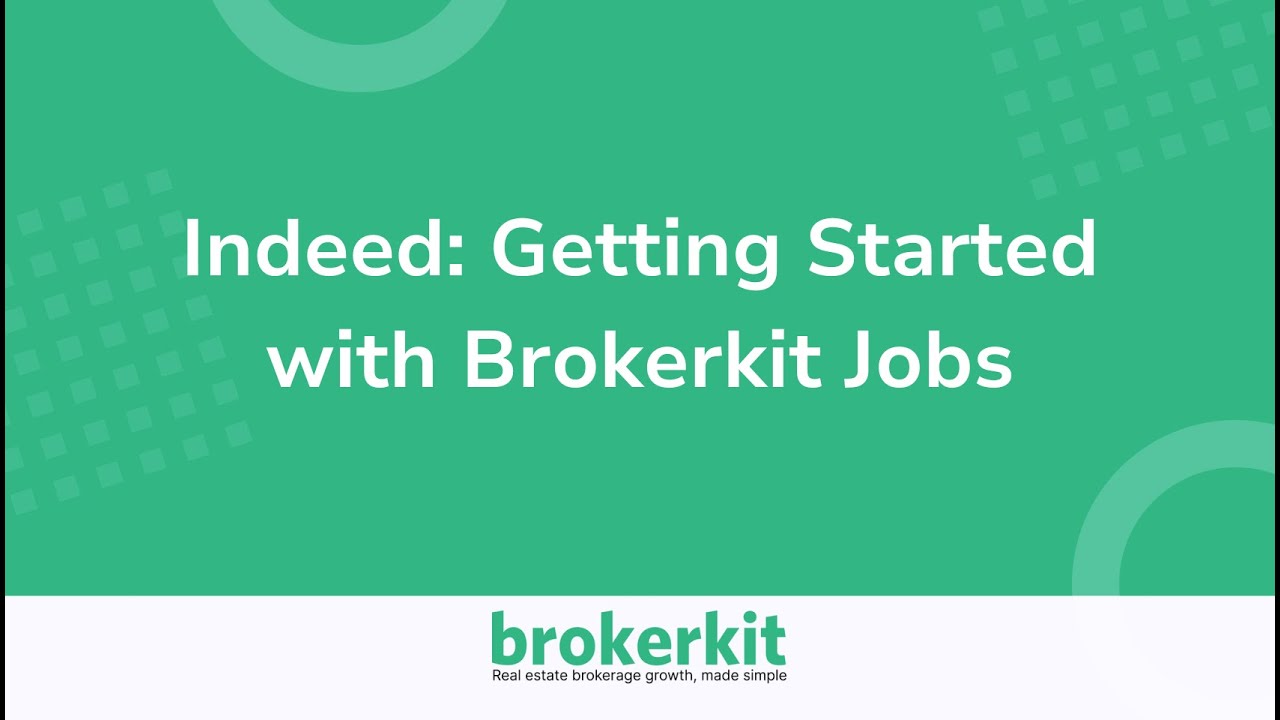 Indeed: Начало работы с вакансиями | Brokerkit
