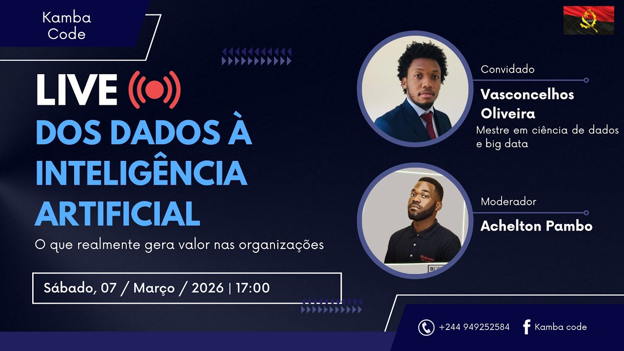 Além do Hype: Como Dados e IA Geram Valor de Verdade  -  Vasconcelos Oliveira