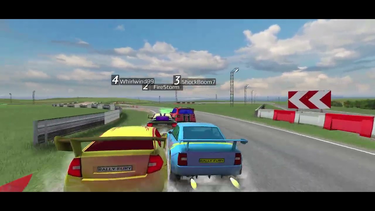 GAME RALLY | RALLYFURY GAMEPLAY | FULL RACE AND REPLAY