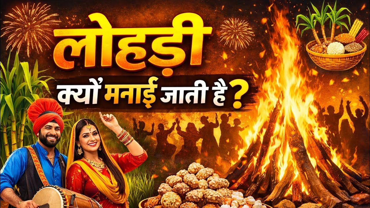 लोहड़ी क्यों मनाई जाती है ? Why is Lohri celebrate ?ਲੋਹੜੀ ਕਿਉਂ ਮਨਾਈ ਜਾਂਦੀ ਹੈ? जानिए आज की वीडियो में