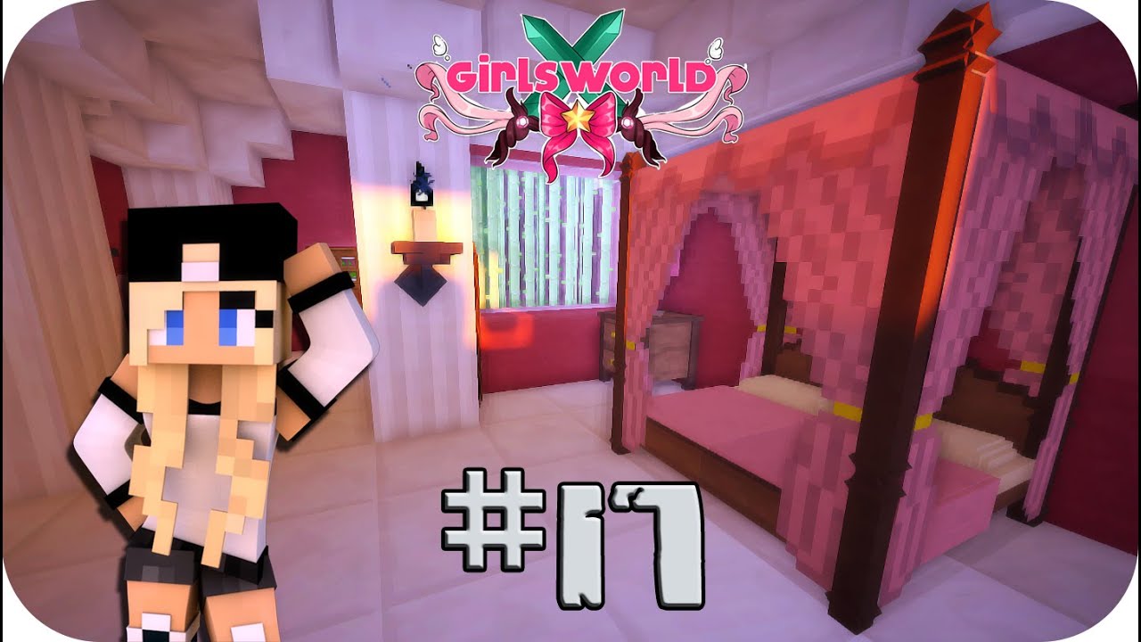 Decorando el 2º piso de la mansión! - Girl's World Ep 17 Minecraft