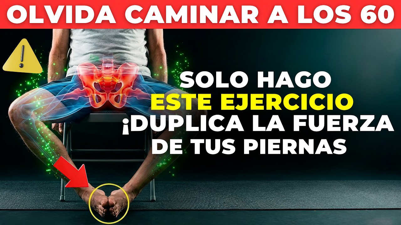 ¡No Pierdas Fuerza! 7 Movimientos para Fortalecer Piernas después de los 60