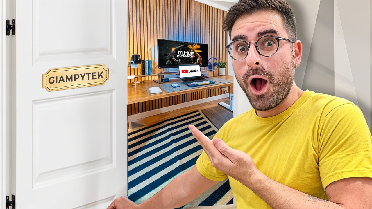Ho COSTRUITO lo STUDIO DEI MIEI SOGNI! (finalmente)