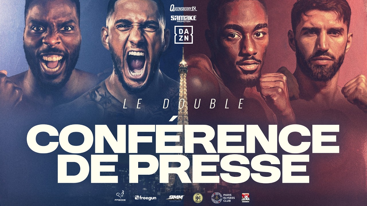 LIVE Launch Press Conference | Tony Yoka vs Lawrence Okolie | Le Double 🇫🇷
