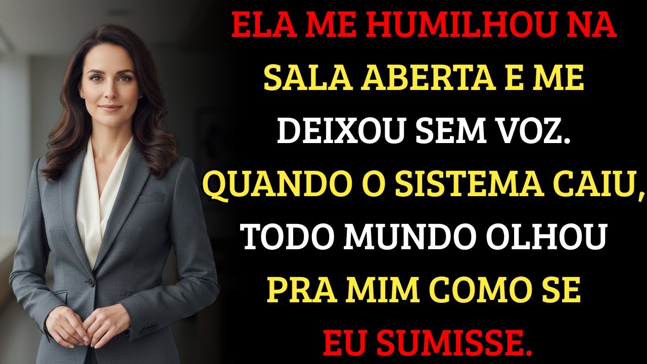 ‘Ela não entrega sob pressão’, disse a gerente. Minutos depois, o painel de metas apagou