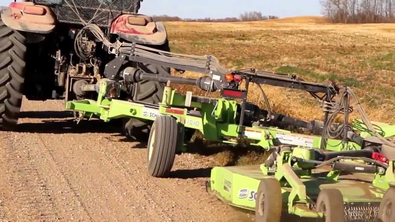 Schulte FLX1510 Flex Arm and XH1500 Rotary Cutter