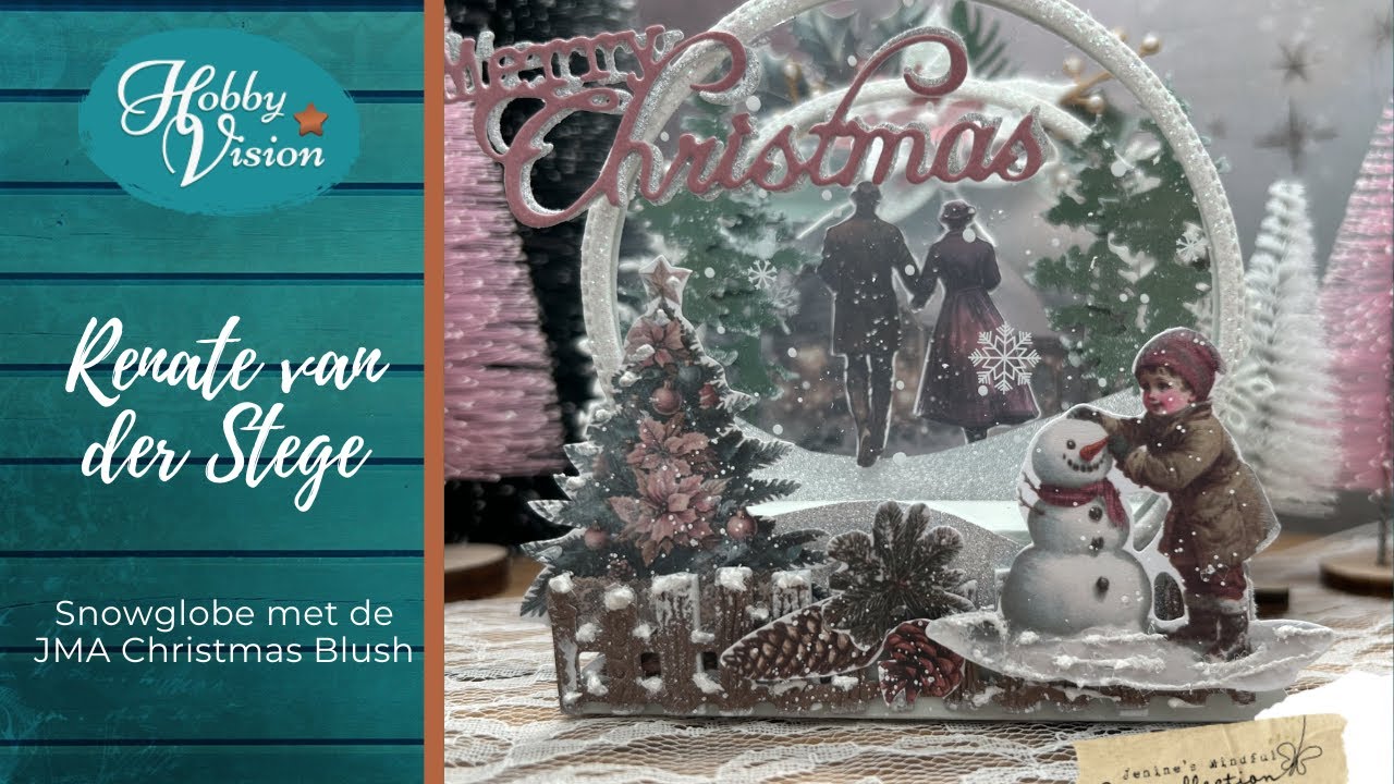 Fb live - 10 nov 2025 - snow globe met JMA Christmas Blush