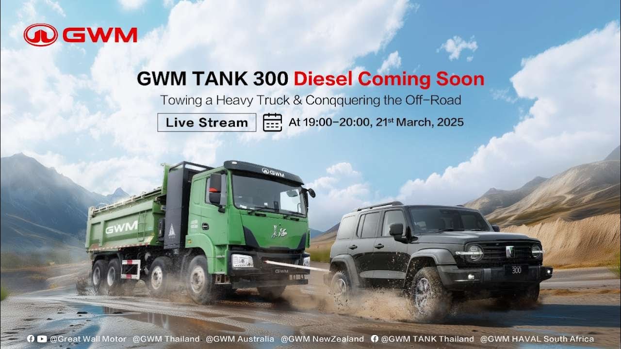 GWM TANK 300 Diesel Towing & Off-Road Test
