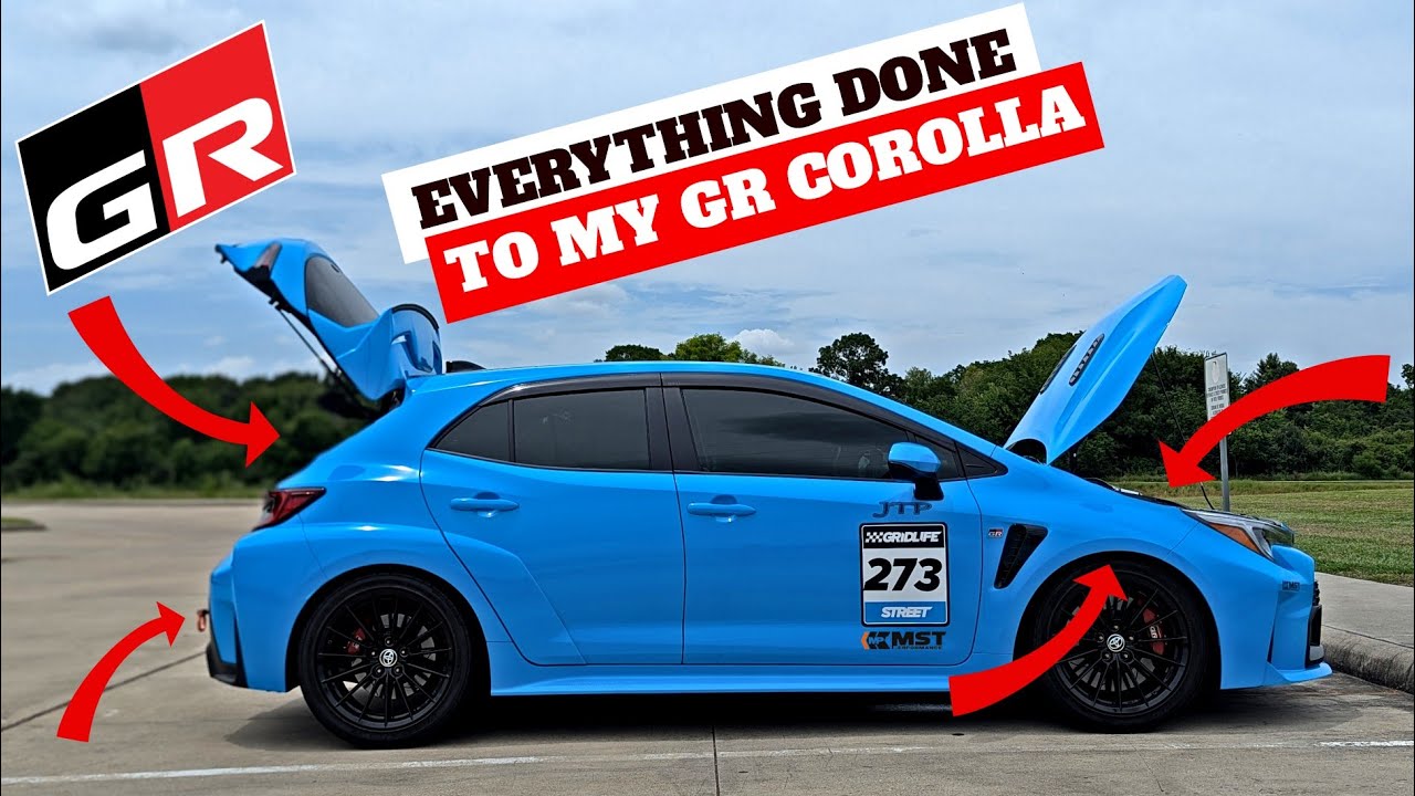 Complete Mod List For My GR Corolla