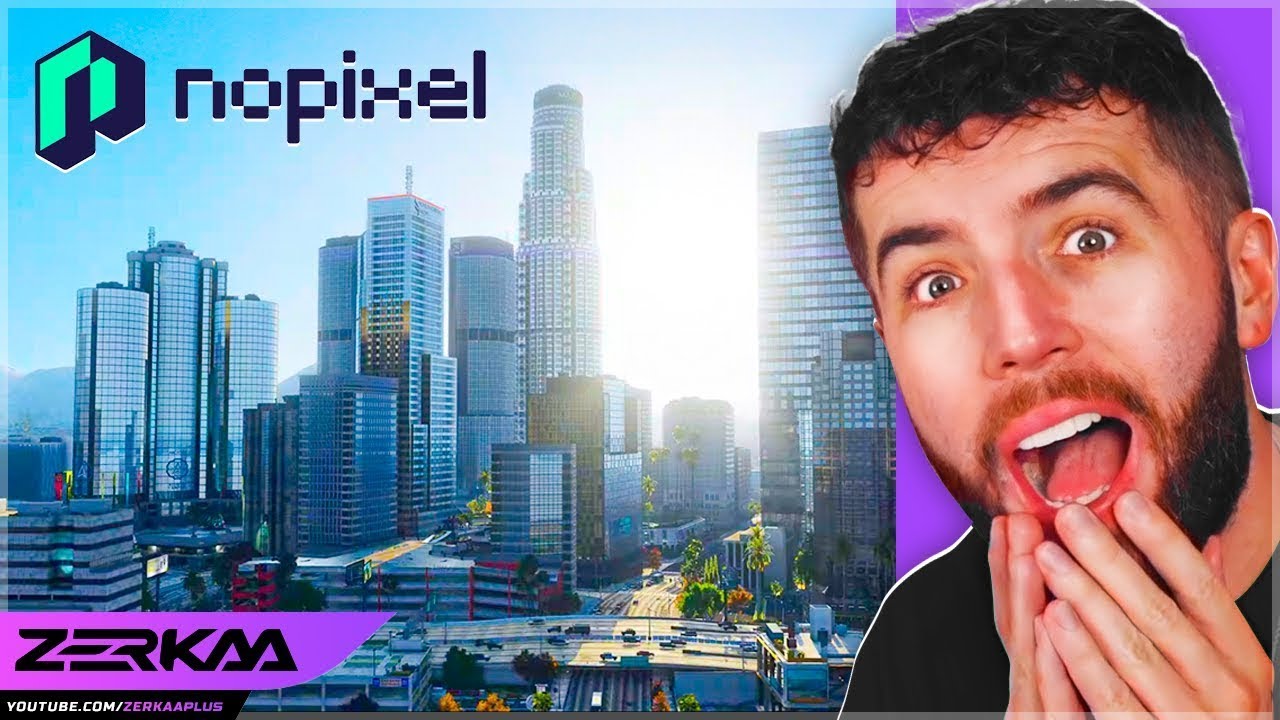 Zerkaa Reacts To NoPixel 4.0 Trailer