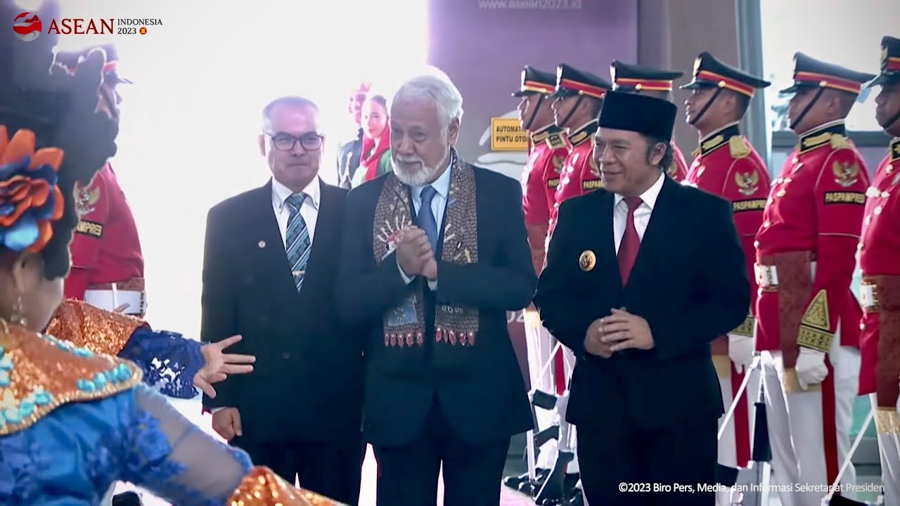 Kedatangan PM Timor-Leste Xanana Gusmão di Bandara Internasional Soekarno-Hatta, 4 September 2023