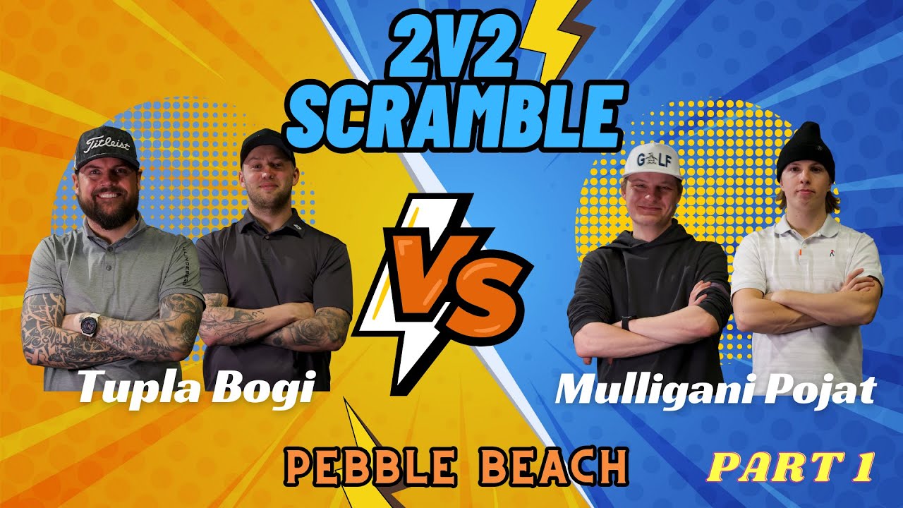 Scramble 2v2 Pebble Beach jakso 1