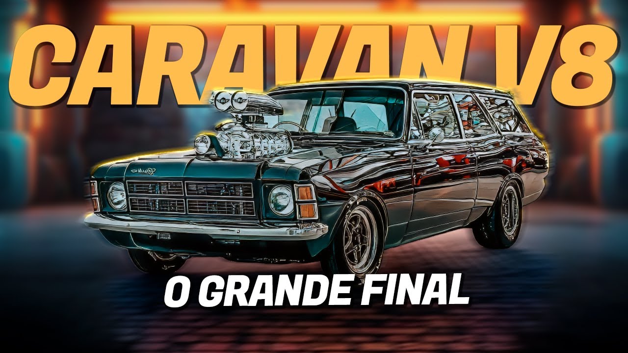 A Hist&oacute;ria por TR&Aacute;S desse GRANDE Projeto! Project Car CARAVAN V8 Black - Conclus&atilde;o e Fase final?