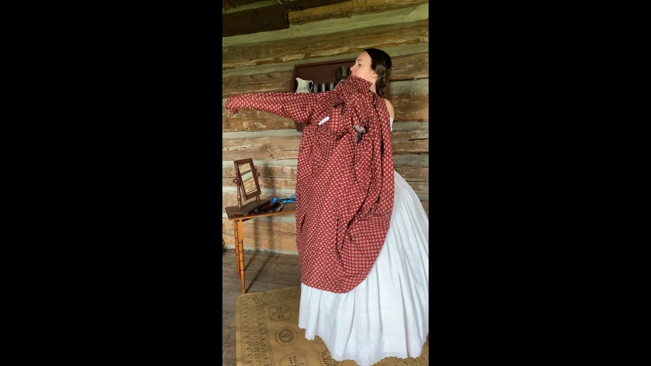 Arts & Culture in Quarantine: Getting Dressed in 1860