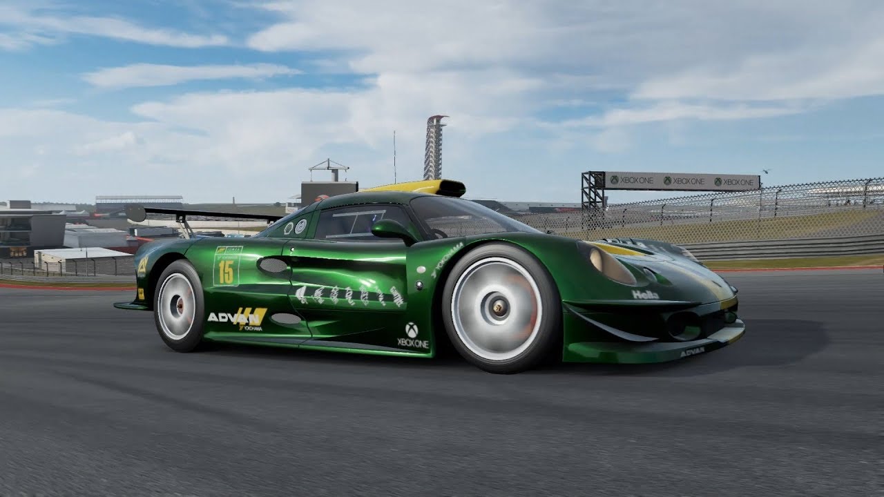 Forza 7 - The Lotus Elise GT1 is borderline OP for S-class [Totino Car Pack]