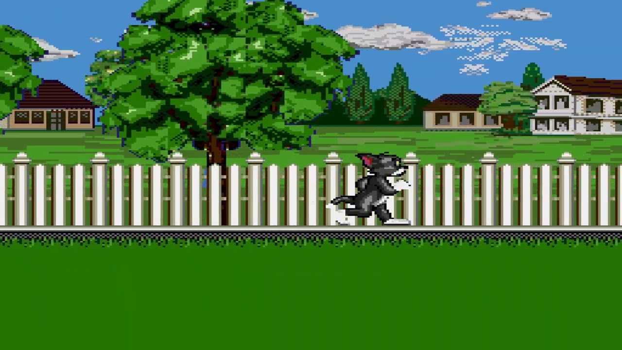 Sega Genesis Tom and Jerry Frantic Antics hack