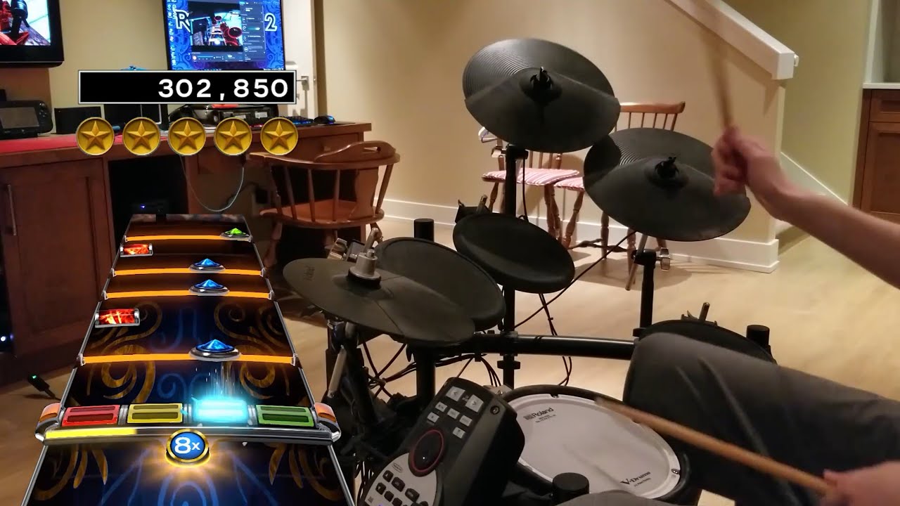 Sweet Home Alabama (Live) by Lynyrd Skynyrd | Rock Band 4 Pro Drums 100% FC