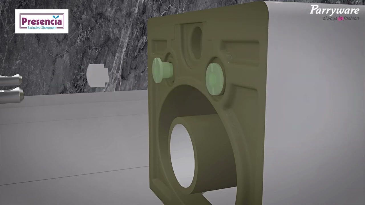 How to Install Parryware Western Wall Hung WC | Complete Installation Video#presencia#parryware