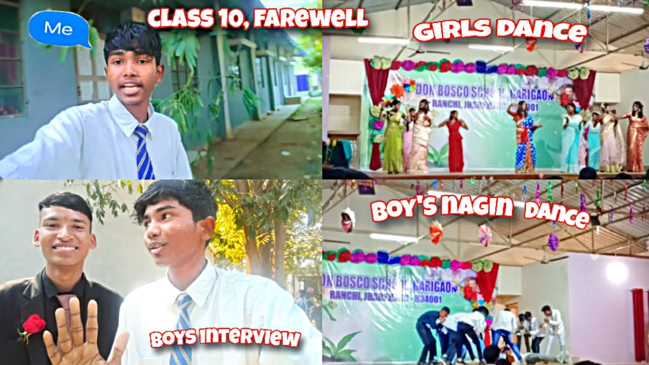 Don bosco school farewell program ||don bosco school gari gaon ranchi #viral #vlog #jharkhand