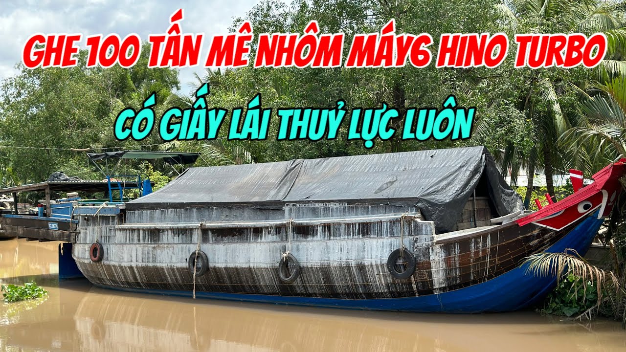 (Đã Bán)Bán Ghe Tải 100 Tấn Máy Hino 6 Turbo Có Giấy Lái Thuỷ Lực 0923,5555,97 Tâm| Tâm Vlog