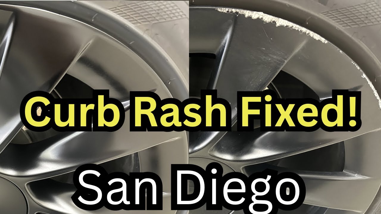 Tesla Mobile Wheel Repair – How We Restore Damaged Wheels On-Site!