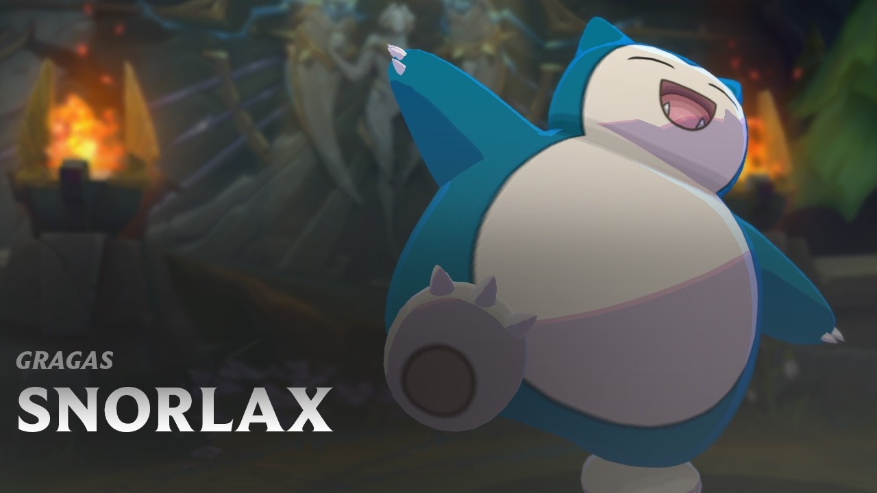 SNORLAX GRAGAS -  Pok&eacute;mon - League of Legends Custom Skin