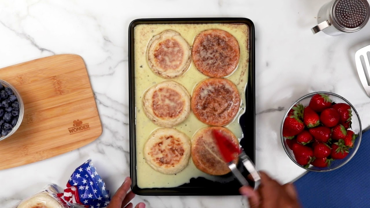 Wonder Bread English Muffins French Toast