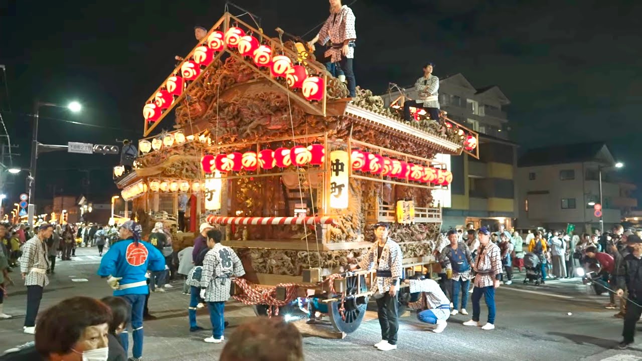 鹿沼秋祭り　2024.10  Japan Walk 4K