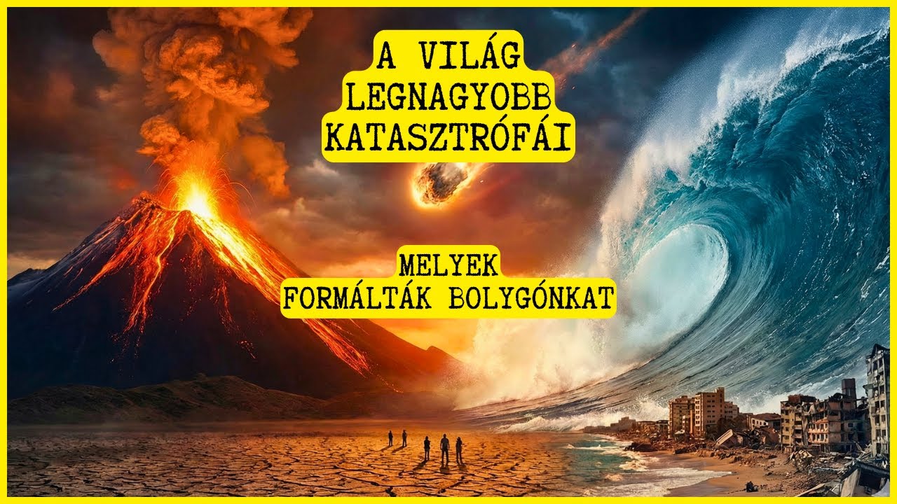A Vil&aacute;g Legnagyobb Katasztr&oacute;f&aacute;i melyek form&aacute;lt&aacute;k Bolyg&oacute;nkat - (F&ouml;ld&uuml;nk t&ouml;rt&eacute;nelme - 4K)