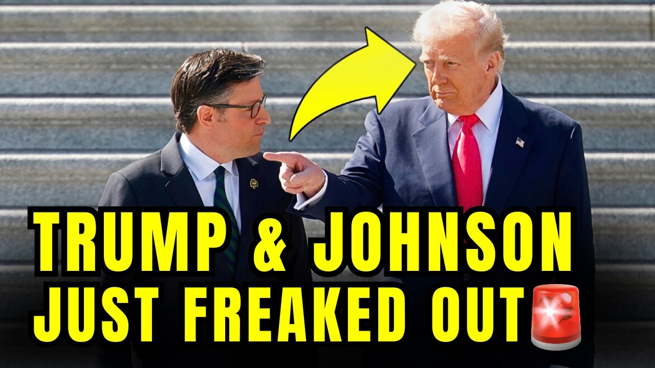 🚨Trump Hides and Mike Johnson PANICS as CONGRESS JUST IMPLODED