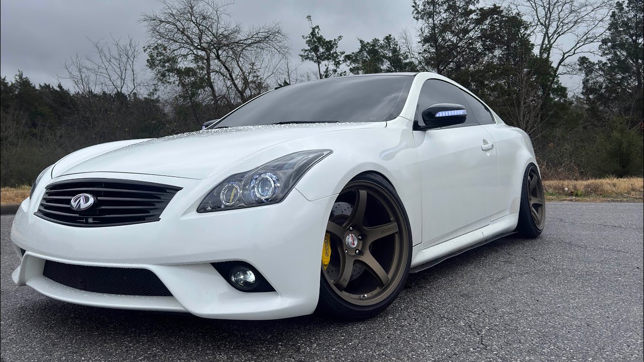 Infiniti G37 Coupe Quad Projector Retrofit + Clear Lens Swap