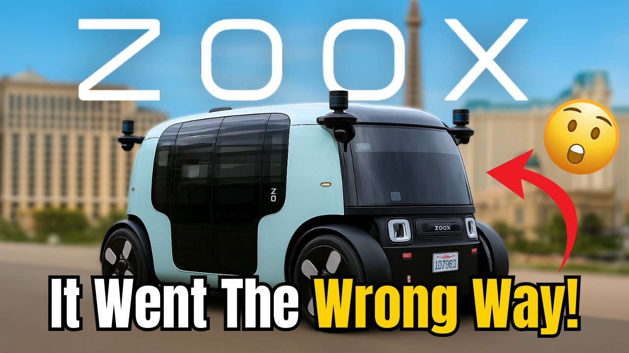 I Rode ZOOX The Driverless Robotaxi in Las Vegas!
