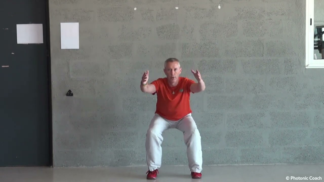 Ex 159   Poids du corps   Squat basic