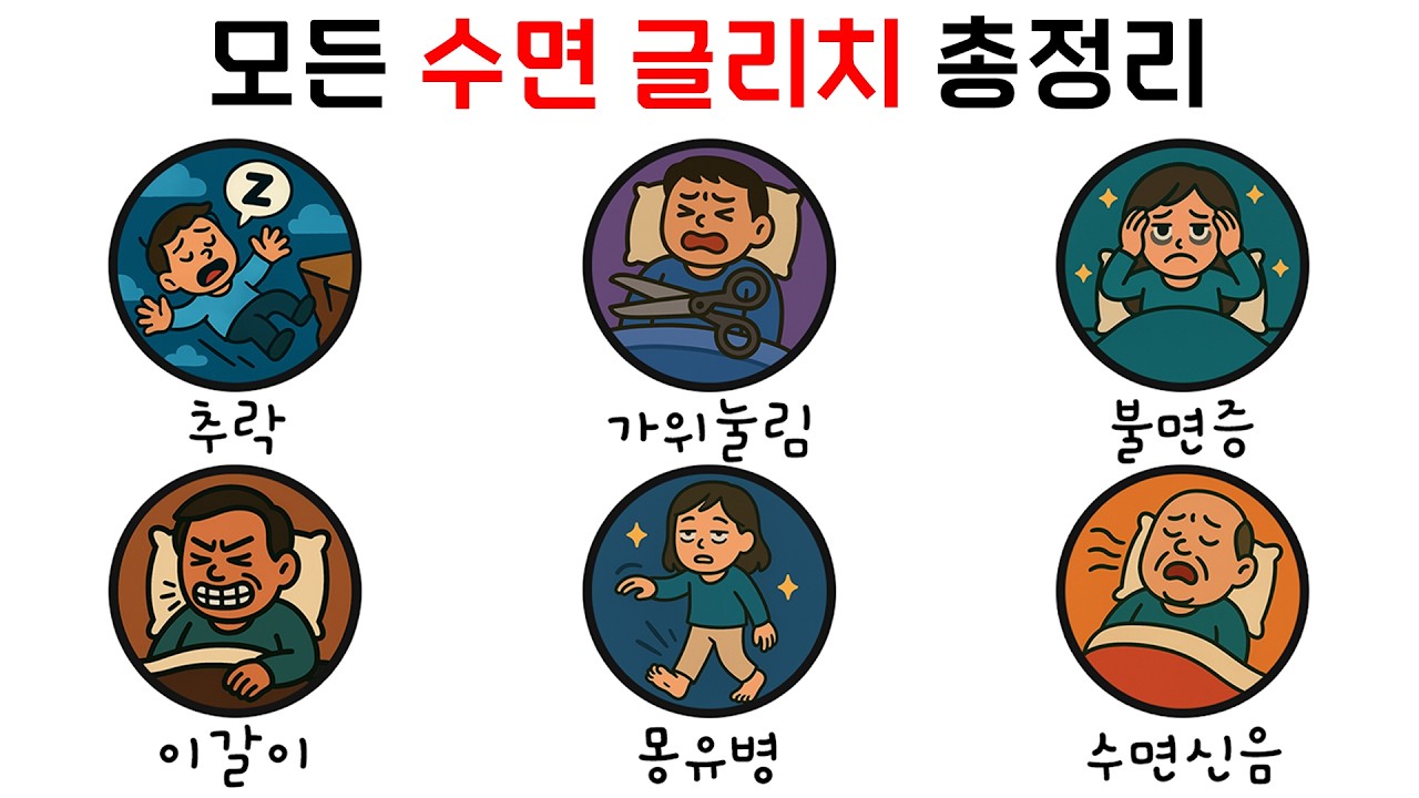 이게 다 수면 오류라고? 우리가 몰랐던 밤의 이상 행동들