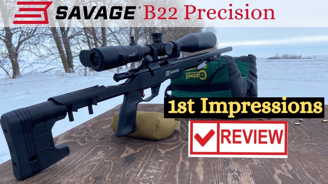 Savage B22 Precision Rifle: First Impressions & Ammo Testing