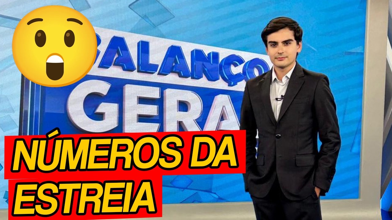 Os números da estreia de Dudu Camargo na Record à frente do Balanço Geral de sábado