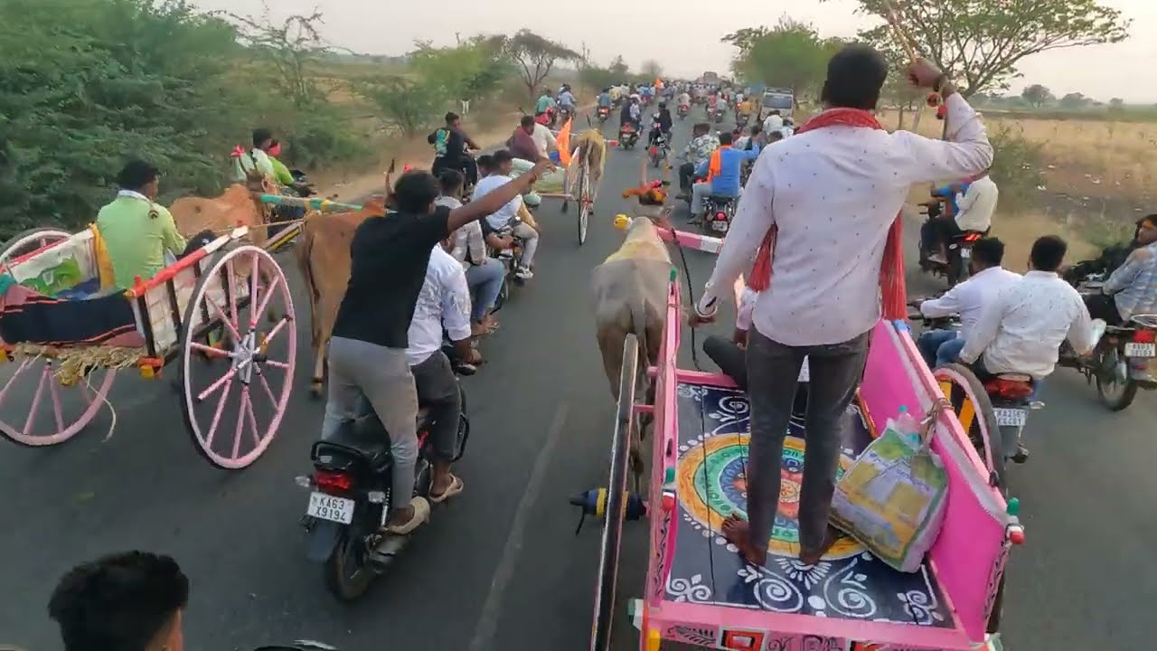 Yellamangudda To Hubli Bulls Race🐂(19-02-2025) Part - 2 ಎಲ್ಲಮ್ಮ ಗುಡ್ಡ ಟು ಹುಬ್ಬಳ್ಳಿ ಎತ್ತಿನ ಗಾಡಿ ಪಂದ್ಯ