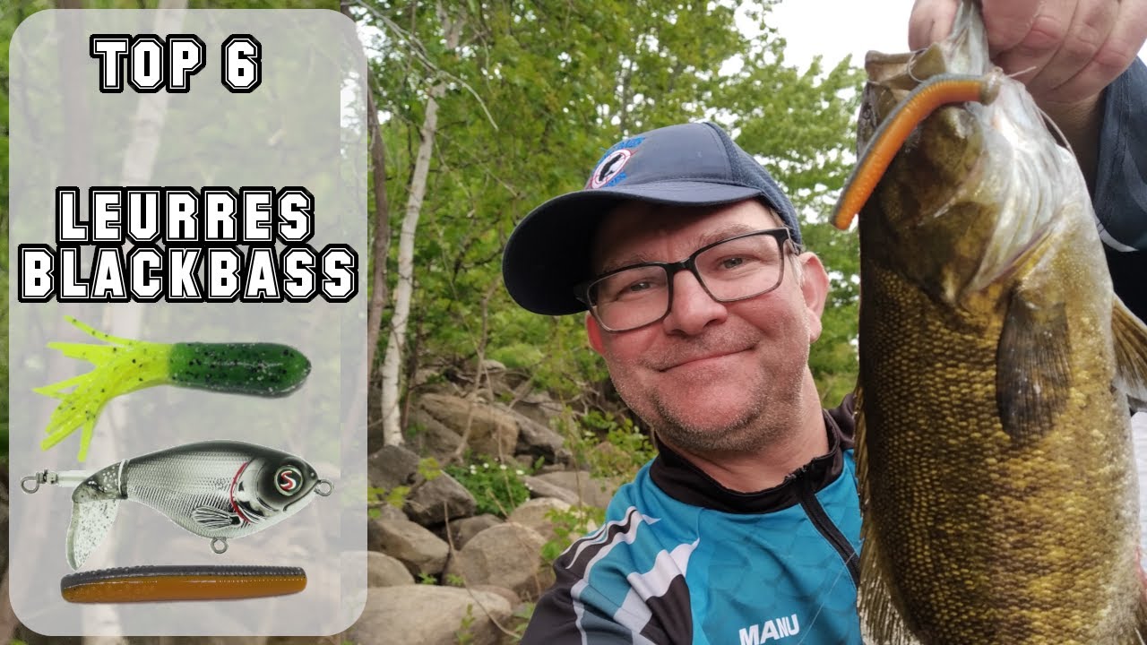 TOP 6 🦈 6 Leurres Incontournables Pour La Pêche Du Black Bass et de L'Achigan