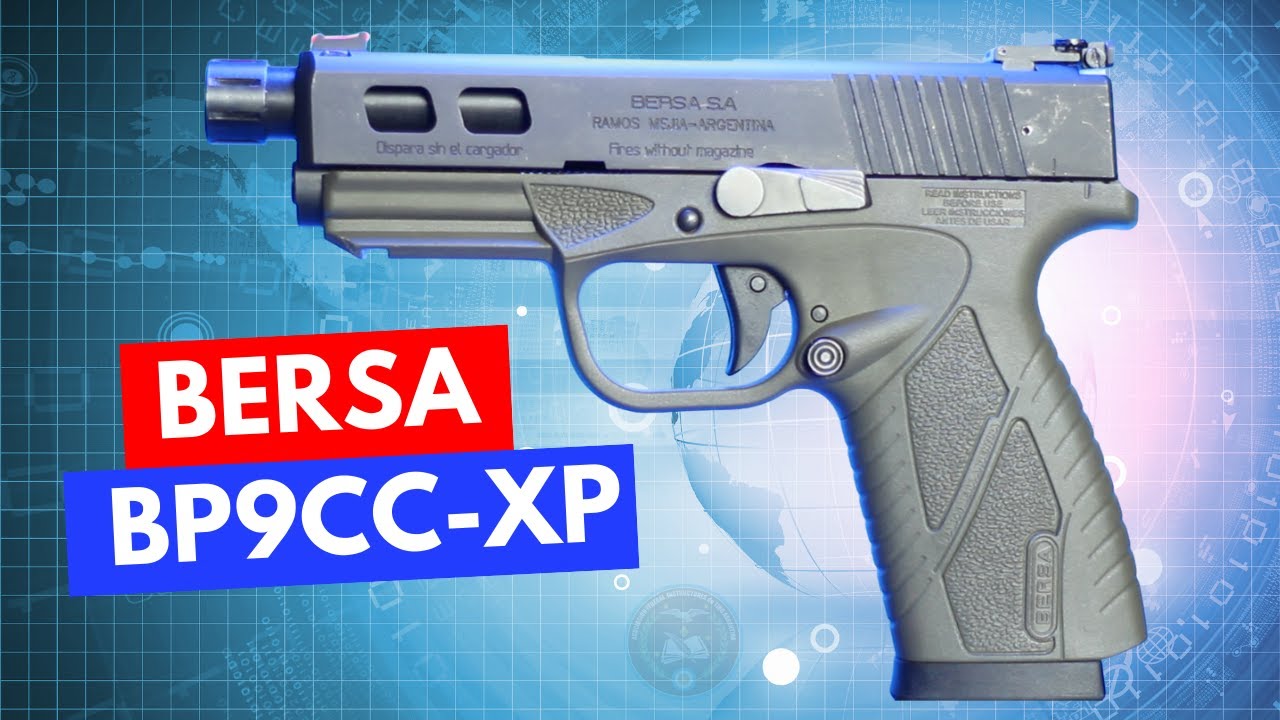 BERSA BP9CC XP: especificaciones técnicas