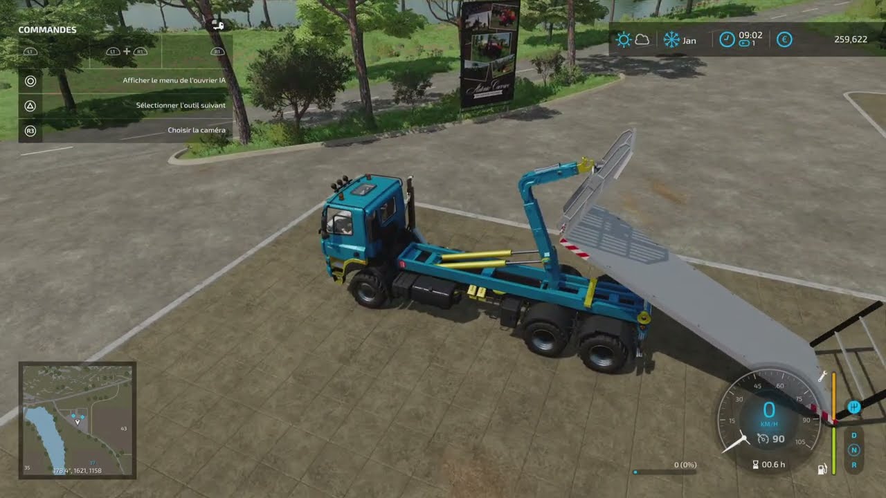 Farming Simulator 2022 PS4/PS5 - Chargement automatique de palette