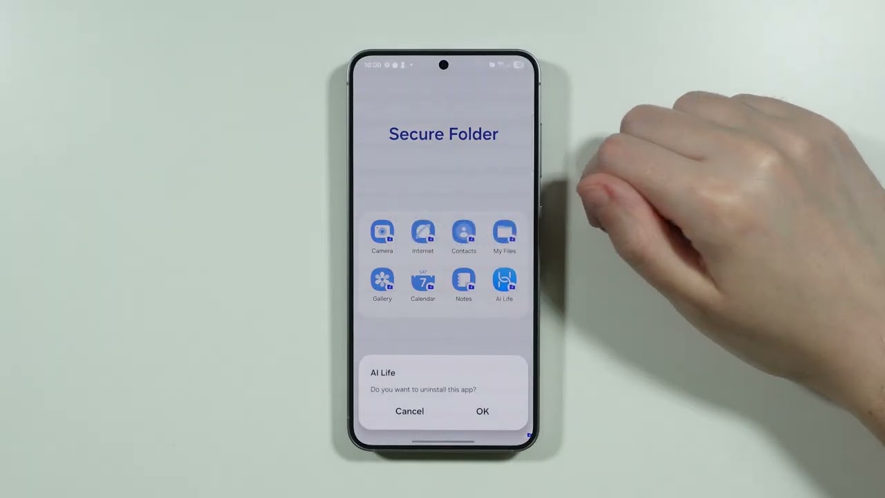 Samsung Galaxy S26: Как удалить приложения из защищенной папки