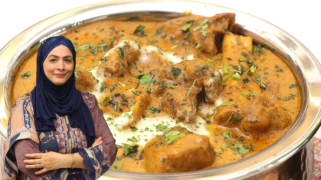 Eid Special Restaurant Style Mutton Malai Handi | Cooking With Benazir