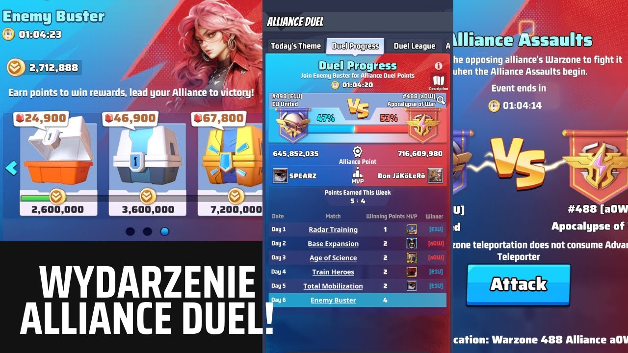 Last War | WSZYSTKO co musisz wiedzieć o NAJISTOTNIEJSZYM wydarzeniu gildyjnym! Alliance duel!
