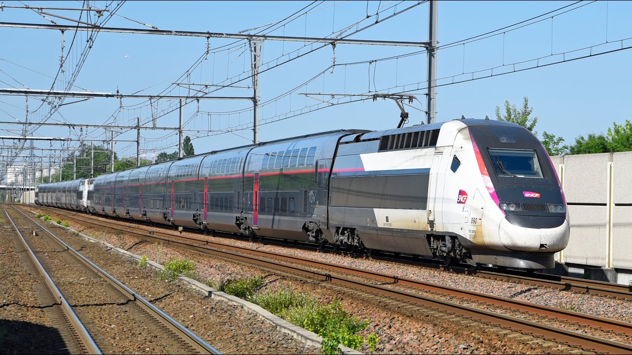 TGV Inoui/Ouigo, Frets, TER, X2200 à Bordeaux, La Gorp, Bassens, Cenon, Libourne et La Rochelle
