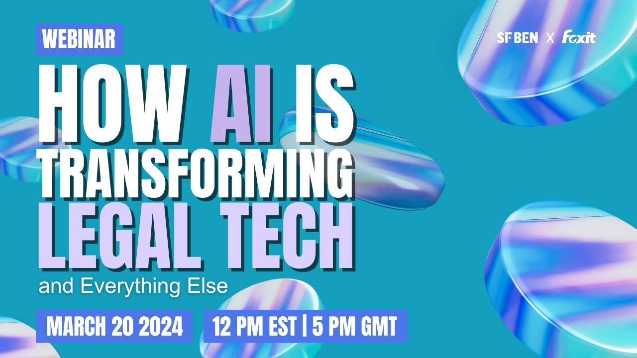 How AI is Transforming Legal Tech and Everything Else
