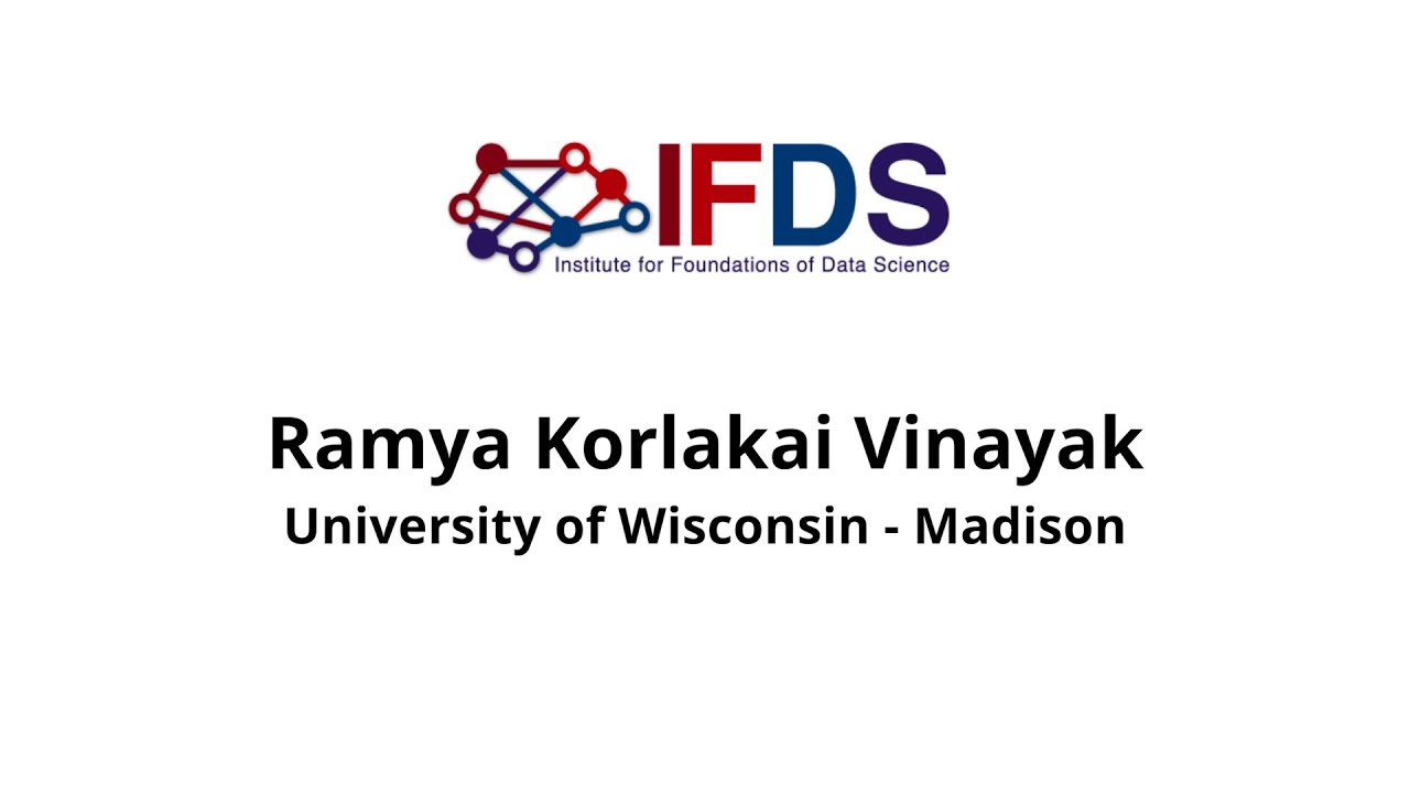 IFDS Workshop–Towards Plurality: Foundations for Learning from Diverse Human Preferences